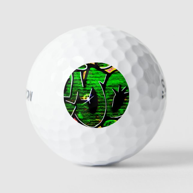 Graffiti 18 ssf gbcnm golf balls (Front)