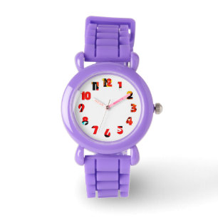 Graffiti 19 Number Overlay Kids cn Watch