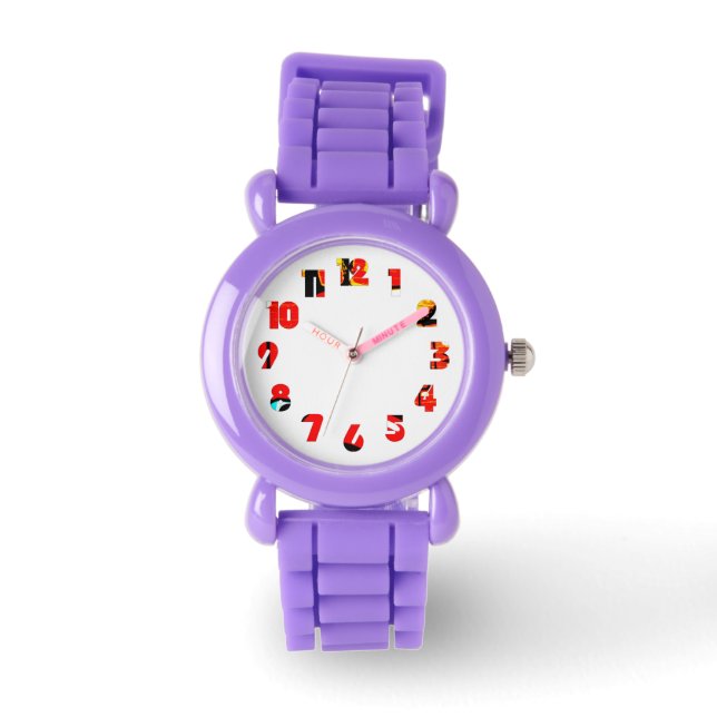 Graffiti 19 Number Overlay wacna Watch (Front)