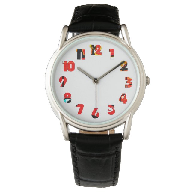 Graffiti 19 Number Overlay wacnm Watch (Front)