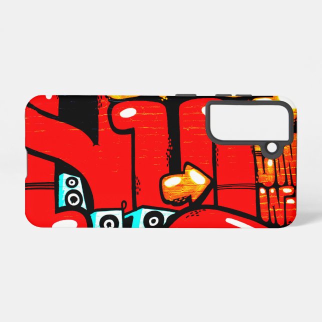 Graffiti 19 sgcna samsung galaxy s21 case (Back Horizontal)