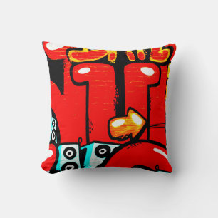 Graffiti 19 tpcn cushion