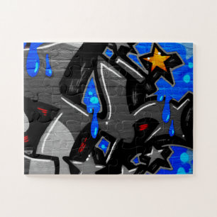 Graffiti 3 11x14 30pc jpcna jigsaw puzzle