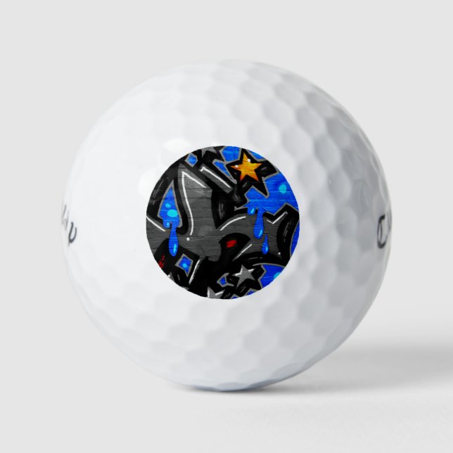 Graffiti 3 cwb gbcnm golf balls (Front)