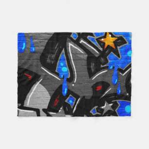 Graffiti 3 fbcn fleece blanket