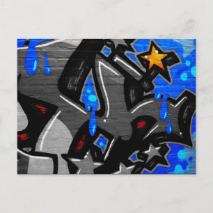 Graffiti 3 pca postcard