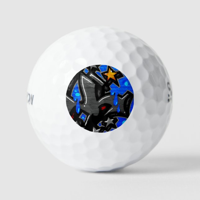 Graffiti 3 ssf gbcnm golf balls (Front)