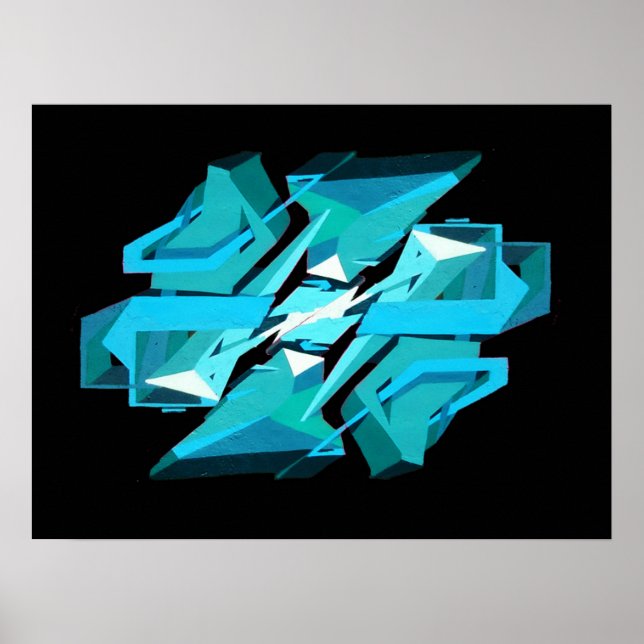 Graffiti 3D Poster (Front)
