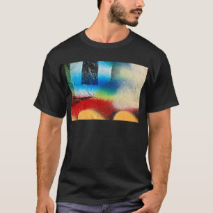 graffiti abstract paint background T-Shirt