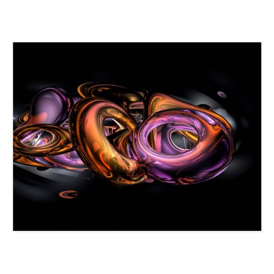Graffiti Abstract Postcard