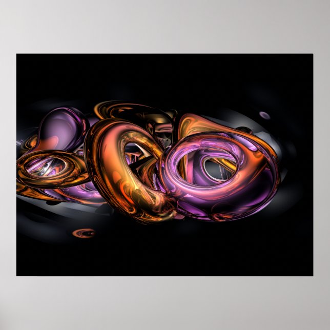 Graffiti Abstract Poster (Front)