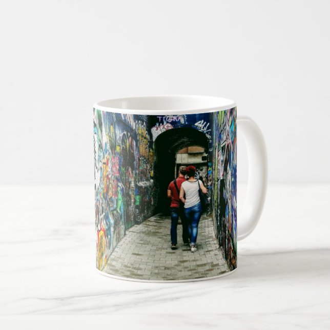 Graffiti Alley Coffee Mug (Front Right)