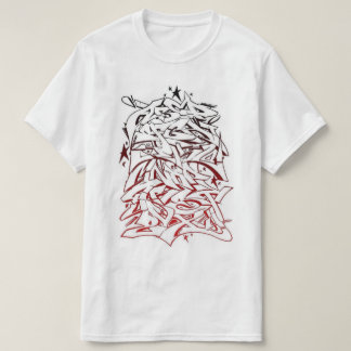 Graffiti Alphabet Hip Hop Tee