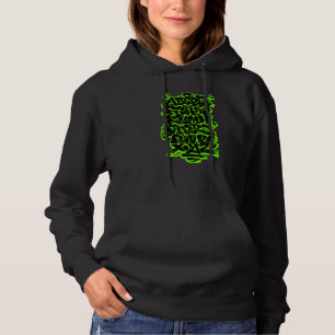 Graffiti Alphabet Wildstyle Hip Hop Street Urban Hoodie