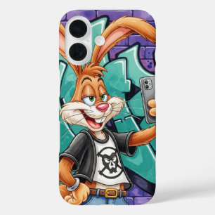  Graffiti and Selfie, by Natasha Us  iPhone 16 Case