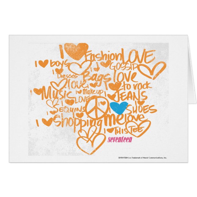 Graffiti Aqua/Orange (Front Horizontal)