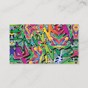 Graffiti Arrow Explosion Business Card