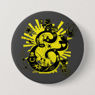 Graffiti Art Ampersand 7.5 Cm Round Badge