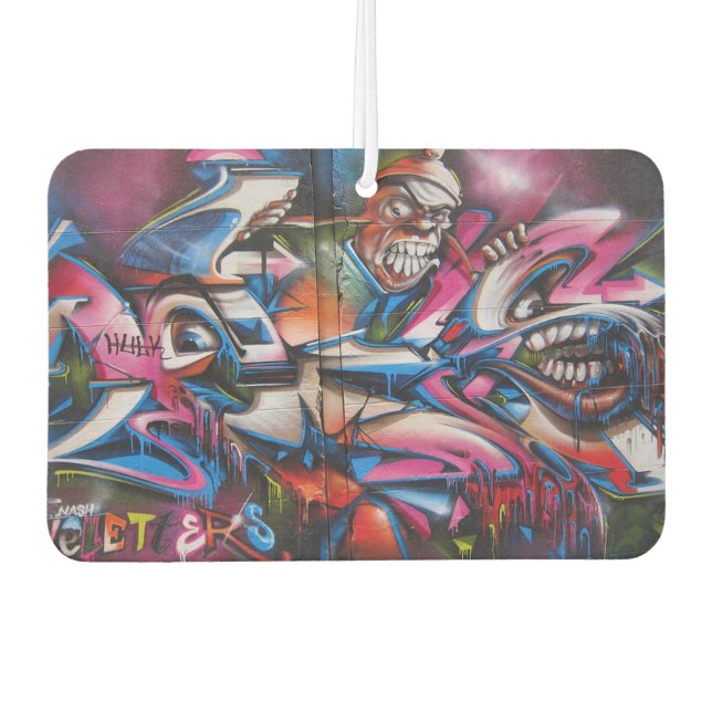 Graffiti Art Car Air Freshener (Front)