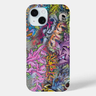 graffiti art iPhone 15 case