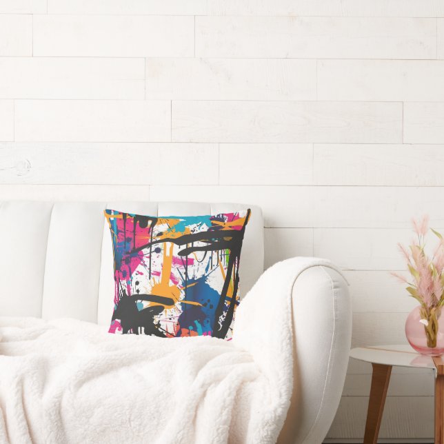 Graffiti Art Cushion (Couch)