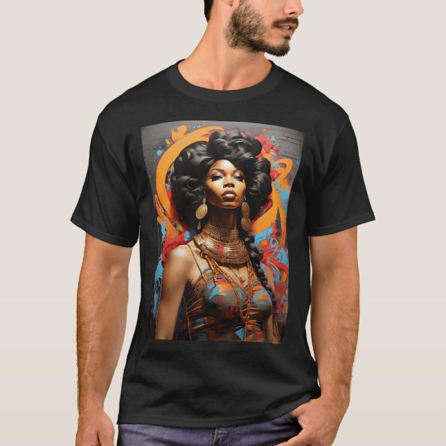 Graffiti Art Form : Black History Month T-Shirt (Front)