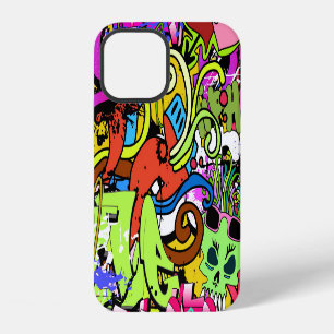 Graffiti Art: Hip-Hop Style Background iPhone 12 Case