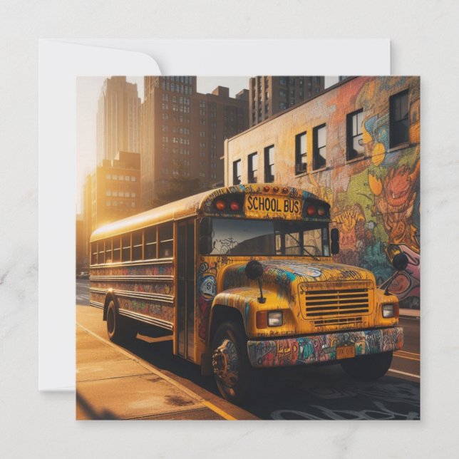 Graffiti Art Invitation  (Front)