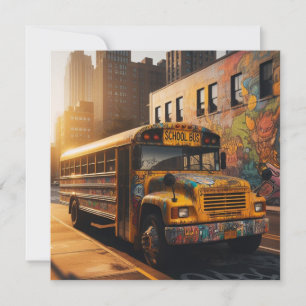 Graffiti Art Invitation