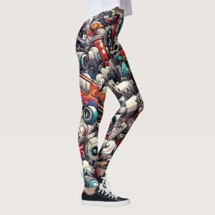 Graffiti Art Leggings