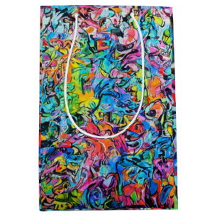 graffiti art   medium gift bag