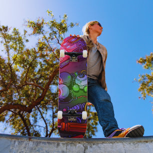 Graffiti art Skateboard