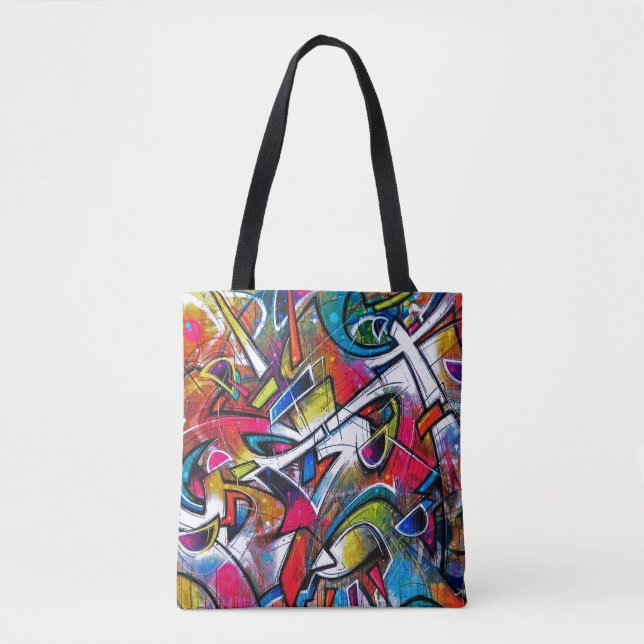 Graffiti Art Tote Bag (Front)