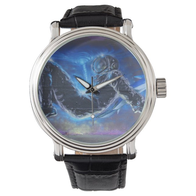 Graffiti Astronaut Watch (Front)