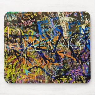 Graffiti Background Mouse Mat
