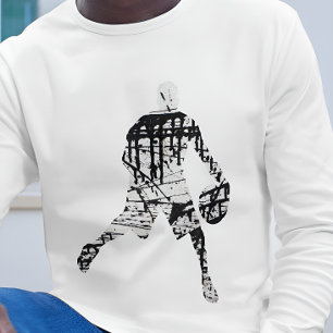 Graffiti basketball jersey Basketball player Hoodie