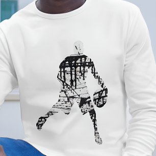 Graffiti basketball jersey Basketball player T-Shirt
