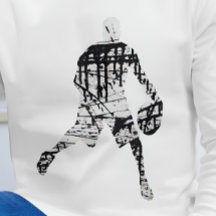 Graffiti basketball jersey Basketball player