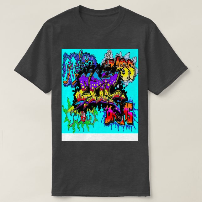 graffiti blue epic T-Shirt (Design Front)