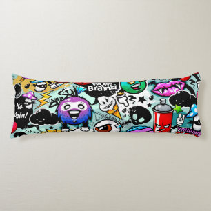 Graffiti  body cushion