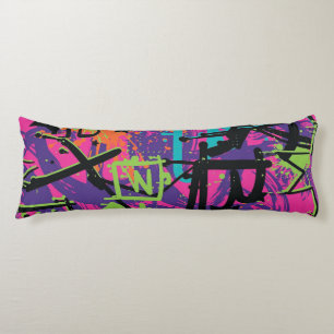 Graffiti Body Cushion