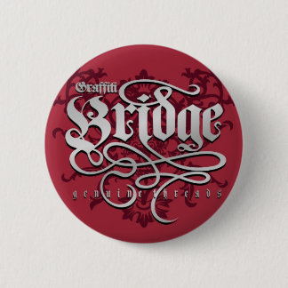 Graffiti Bridge Genuine Threads 6 Cm Round Badge