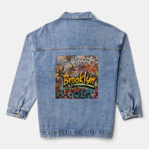 Graffiti Brooklyn Denim Jacket
