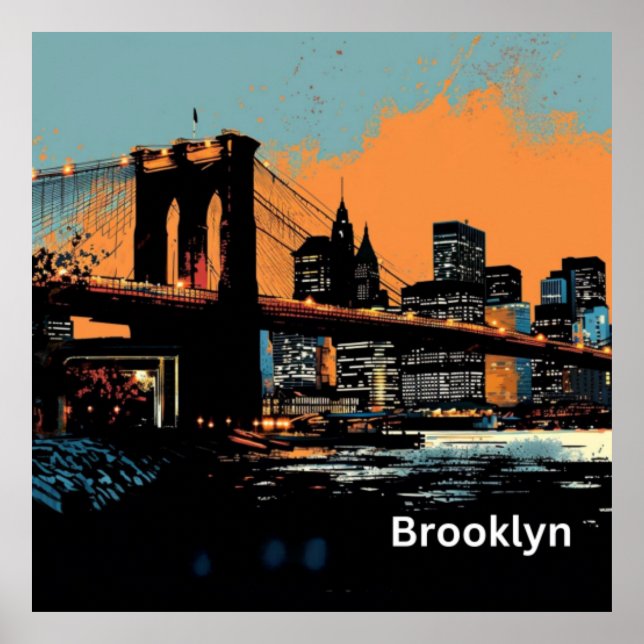 Graffiti Brooklyn Poster (Front)
