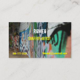 Graffiti Business Card