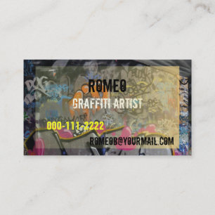 Graffiti Business Card