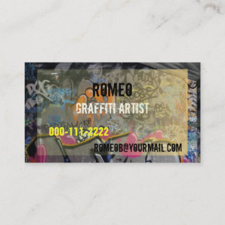 Graffiti Business Card