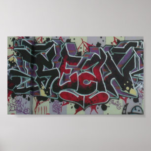 Graffiti by Sean *glowing ember* Poster