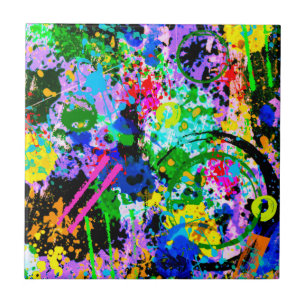 Graffiti Carnival 1 Tile