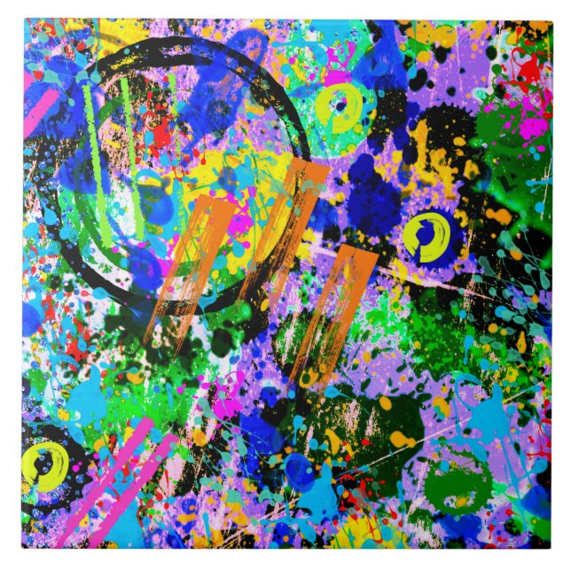 Graffiti Carnival 2 Tile (Front)